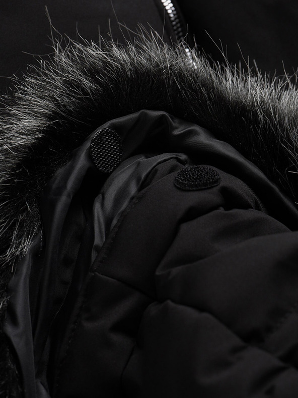 ALPINE PRO Črna moška zimska jakna ALPINE PRO LODER