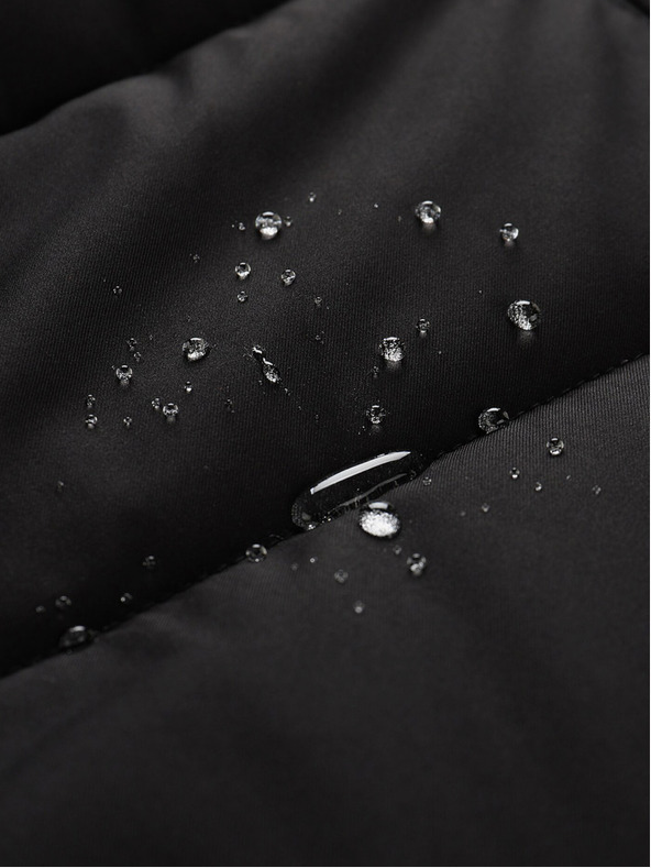 ALPINE PRO Črna moška zimska jakna ALPINE PRO LODER