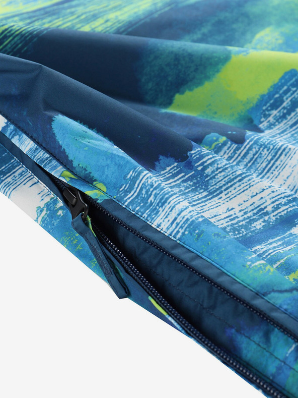 ALPINE PRO Zeleno-modra fantovska zunanja jakna ALPINE PRO ZEREDO