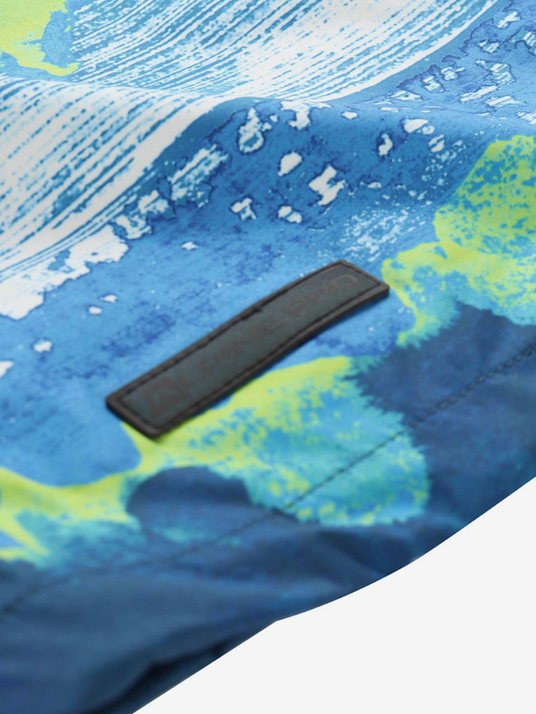 ALPINE PRO Zeleno-modra fantovska zunanja jakna ALPINE PRO ZEREDO