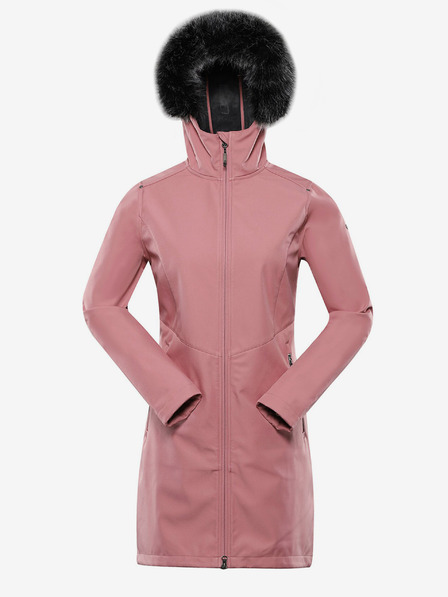 ALPINE PRO Roza ženski softshell plašč s kapuco ALPINE PRO IBORA