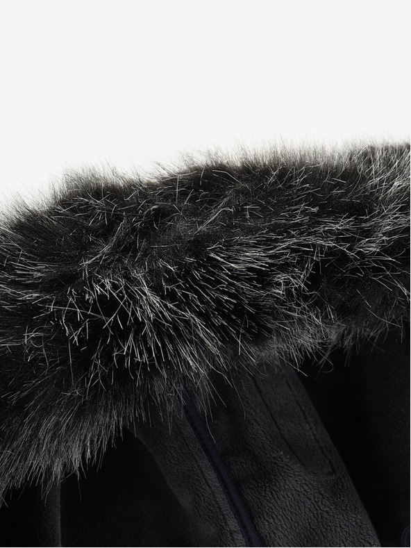 ALPINE PRO Temno moder ženski softshell plašč s kapuco ALPINE PRO IBORA