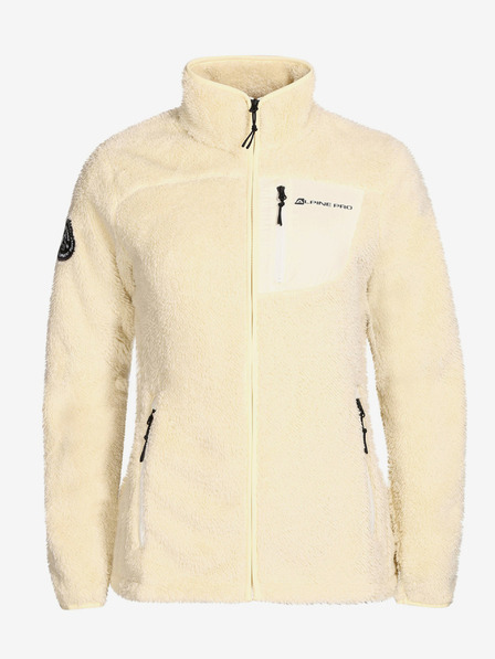 ALPINE PRO Kremna ženska jopa ALPINE PRO Ferada