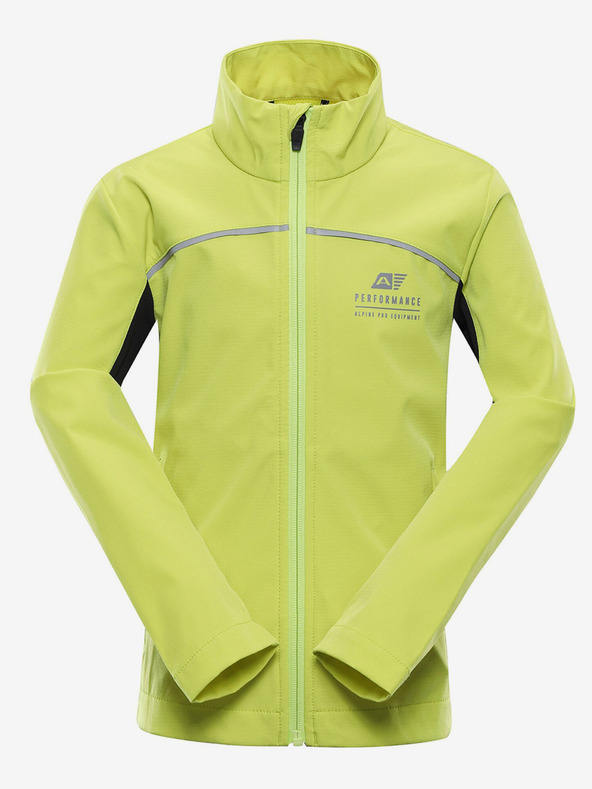 ALPINE PRO ALPINE PRO Geroco svetlo zelena otroška softshell jakna