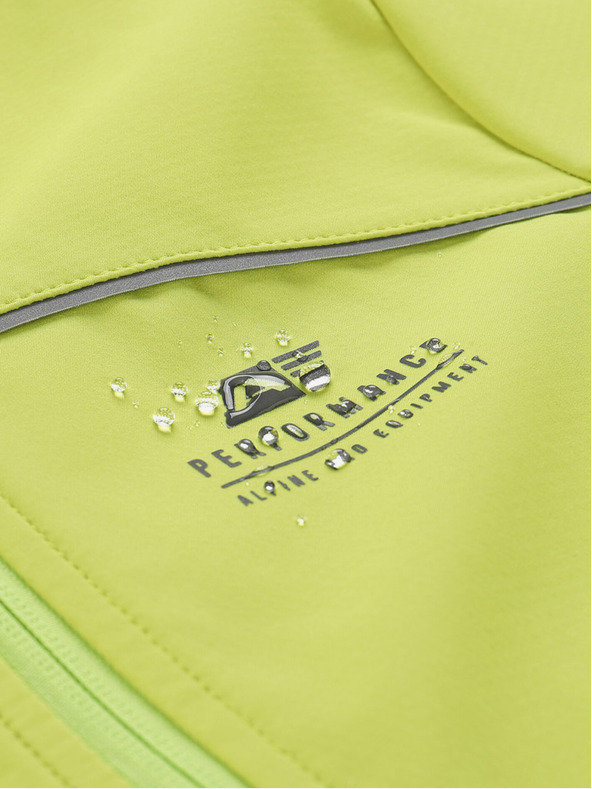 ALPINE PRO ALPINE PRO Geroco svetlo zelena otroška softshell jakna