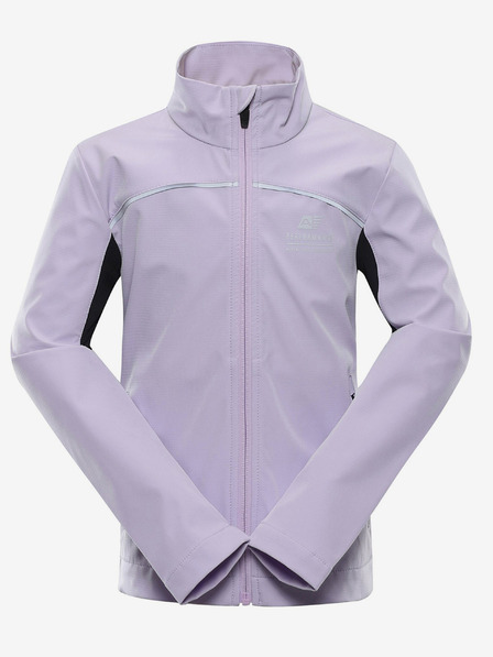 ALPINE PRO Svetlo vijolična dekliška softshell jakna ALPINE PRO Geroco