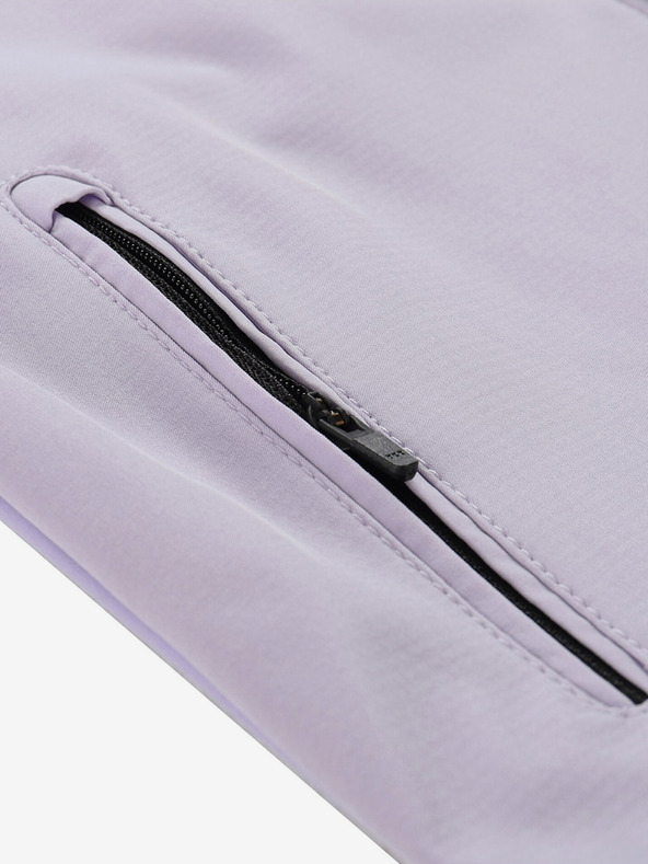 ALPINE PRO Svetlo vijolična dekliška softshell jakna ALPINE PRO Geroco