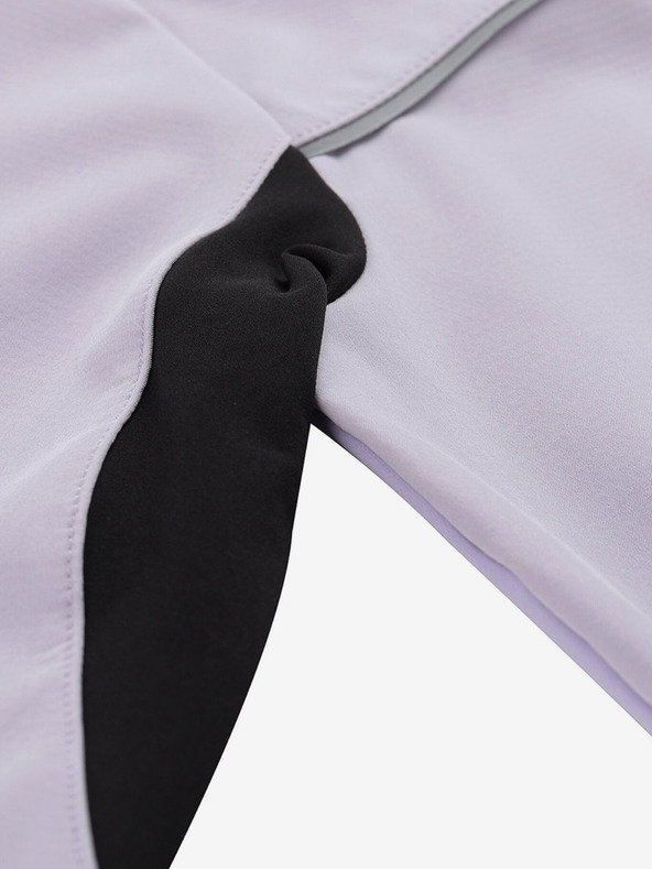 ALPINE PRO Svetlo vijolična dekliška softshell jakna ALPINE PRO Geroco