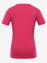 NAX Temno rožnata dekliška majica NAX ILBO s potiskom
