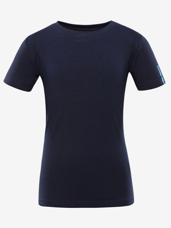 NAX Temno modra otroška majica NAX OLEMO