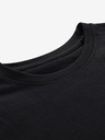 NAX Črna otroška majica NAX OLEMO