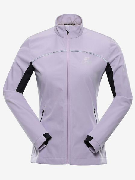 ALPINE PRO Svetlo vijolična ženska softshell jakna ALPINE PRO Geroca
