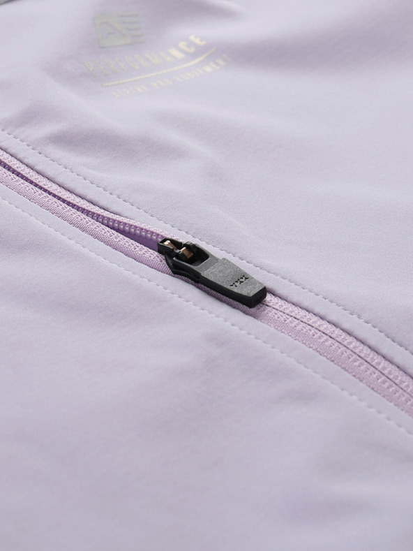 ALPINE PRO Svetlo vijolična ženska softshell jakna ALPINE PRO Geroca