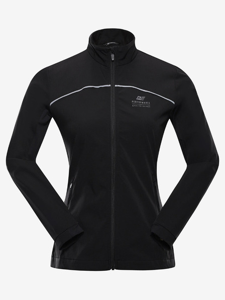 ALPINE PRO Črna ženska softshell jakna ALPINE PRO Geroca