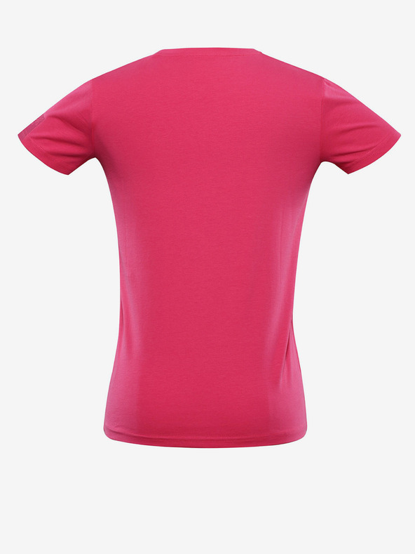 NAX Temno roza ženska osnovna majica NAX DELENA