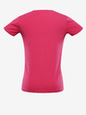 NAX Temno roza ženska osnovna majica NAX DELENA