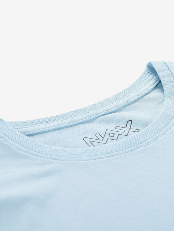 NAX Svetlo modra ženska osnovna majica NAX DELENA