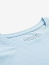 NAX Svetlo modra ženska osnovna majica NAX DELENA
