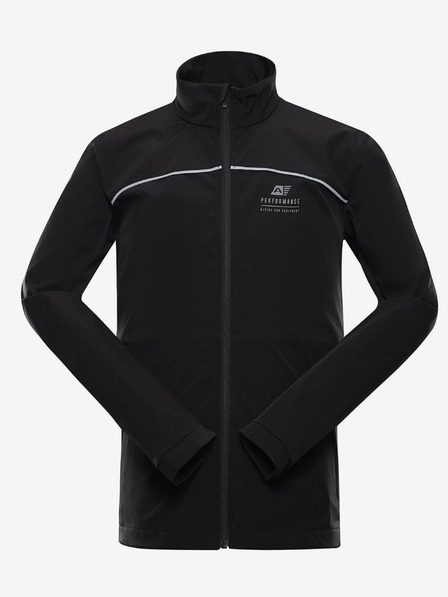 ALPINE PRO Črna moška softshell jakna ALPINE PRO Geroc