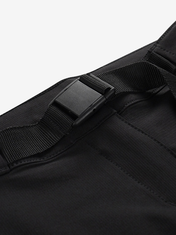 ALPINE PRO Črne ženske hlače za na prostem ALPINE PRO Corba