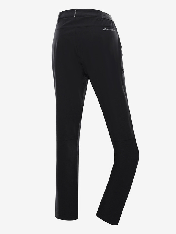 ALPINE PRO Črne moške hlače za na prostem ALPINE PRO Ramel