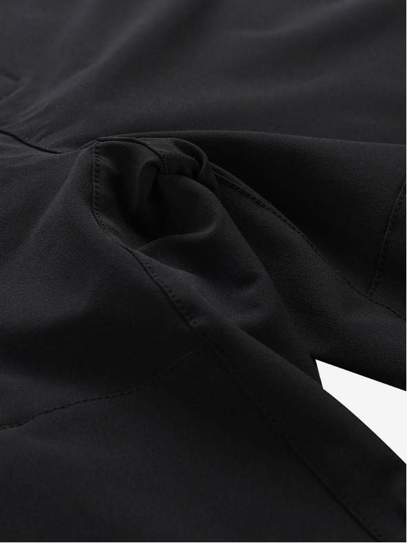 ALPINE PRO Črne moške hlače za na prostem ALPINE PRO Ramel