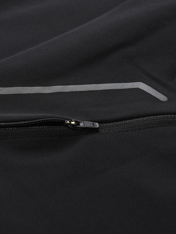 ALPINE PRO Črne moške hlače za na prostem ALPINE PRO Ramel