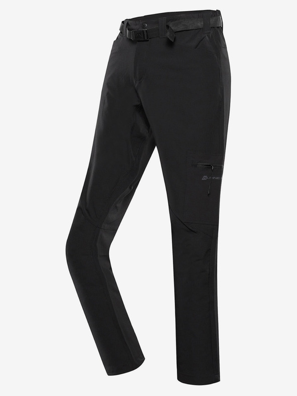 ALPINE PRO Črne moške softshell hlače ALPINE PRO Corb