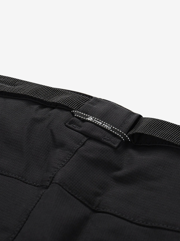 ALPINE PRO Črne moške softshell hlače ALPINE PRO Corb