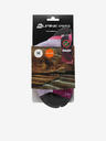 ALPINE PRO Roza in vijolične unisex nogavice z antibakterijsko obdelavo ALPINE PRO CERAHE