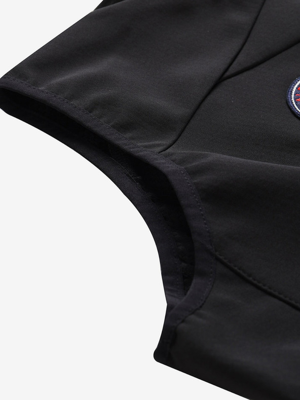 ALPINE PRO Črni moški telovnik iz softshell materiala ALPINE PRO WERS