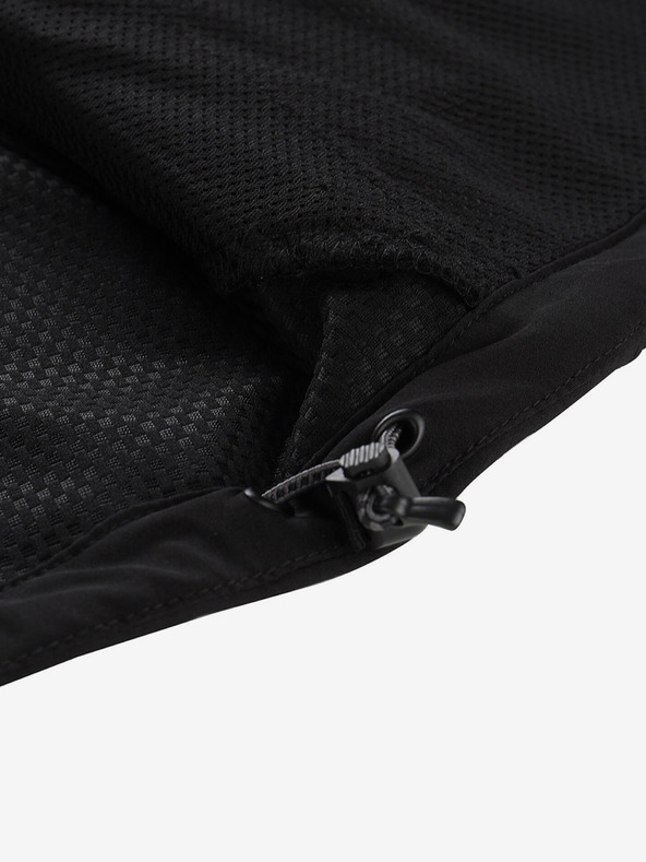 ALPINE PRO Črni moški telovnik iz softshell materiala ALPINE PRO WERS