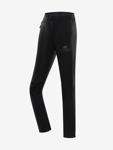ALPINE PRO Črne otroške softshell hlače ALPINE PRO Abaro