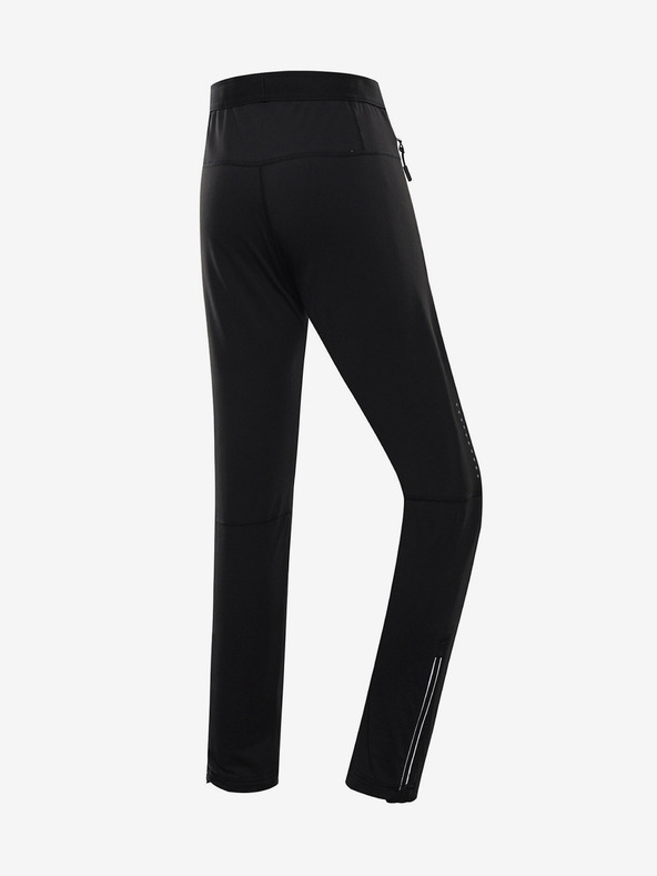 ALPINE PRO Črne otroške softshell hlače ALPINE PRO Abaro