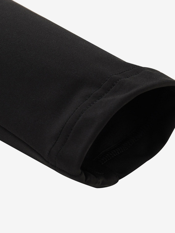 ALPINE PRO Črne otroške softshell hlače ALPINE PRO Abaro