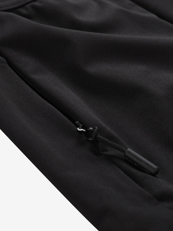 ALPINE PRO Črne otroške softshell hlače ALPINE PRO Abaro