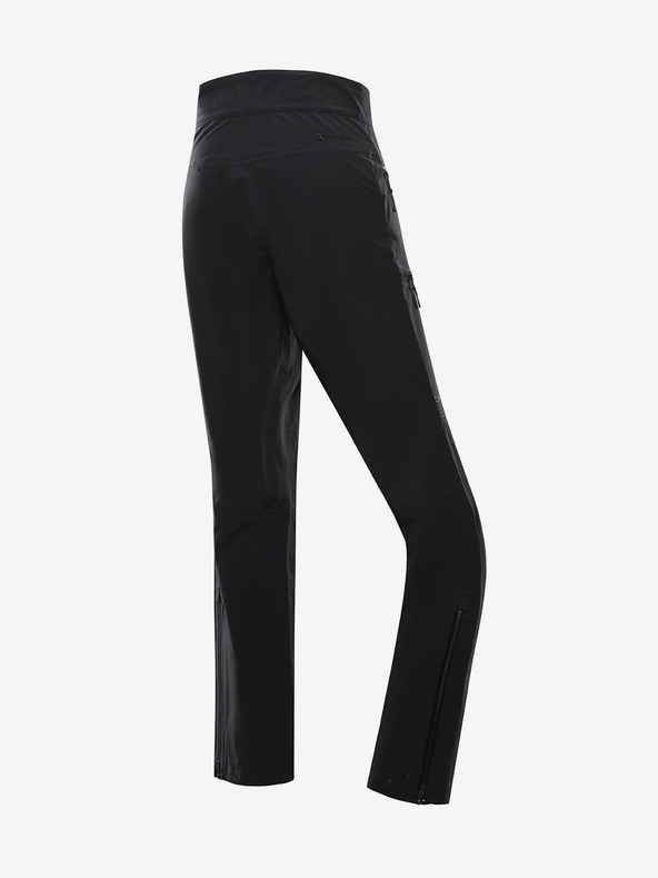 ALPINE PRO Črne ženske hlače za na prostem ALPINE PRO Zoner