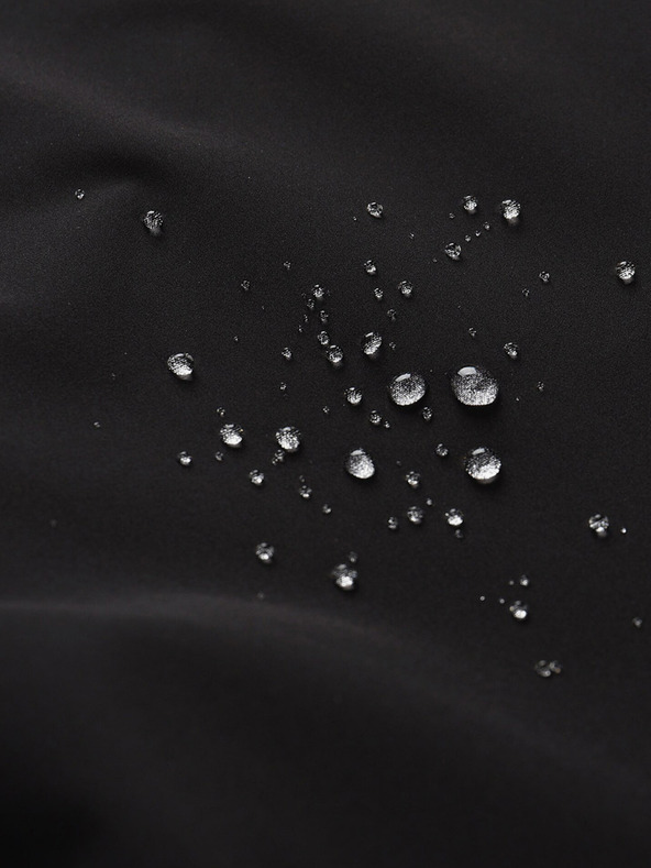 ALPINE PRO Črne ženske hlače za na prostem ALPINE PRO Zoner