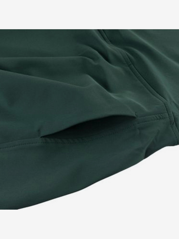 ALPINE PRO Temno zelena ženska obleka ALPINE PRO Vilema