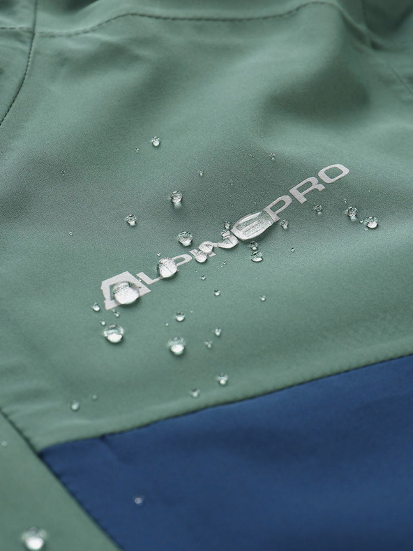 ALPINE PRO Zelena fantovska športna jakna ALPINE PRO Goro