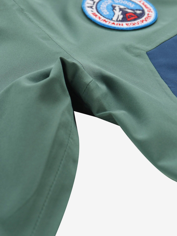 ALPINE PRO Zelena fantovska športna jakna ALPINE PRO Goro