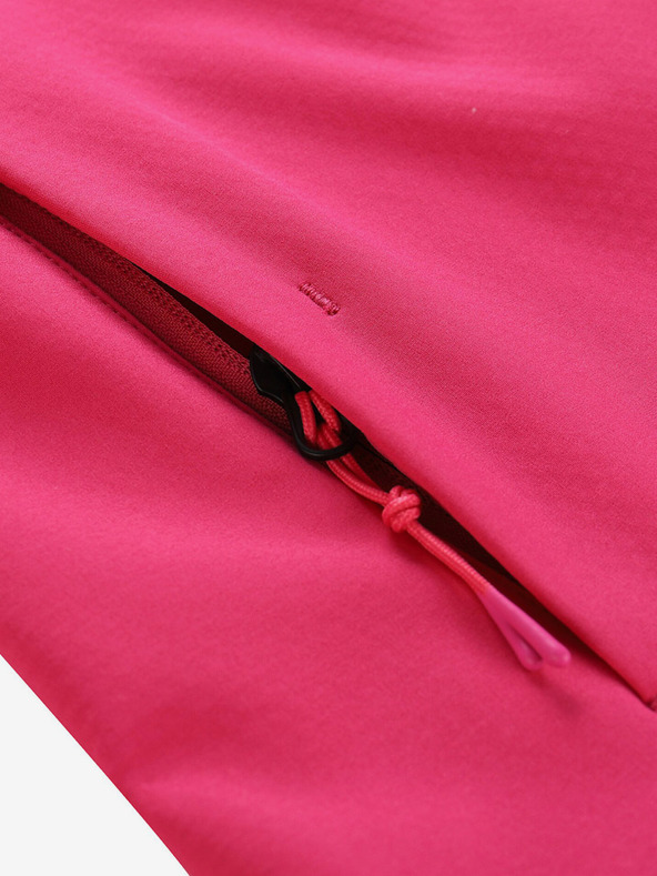 ALPINE PRO Temno roza ženska softshell jakna ALPINE PRO Wersa