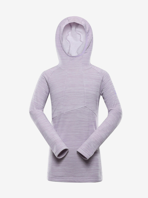 ALPINE PRO Svetlo vijolična dekliška funkcionalna jopa ALPINE PRO Gorfo