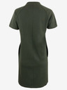 ALPINE PRO Temno zelena ženska obleka ALPINE PRO Langa