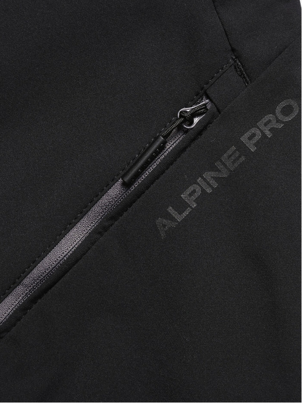 ALPINE PRO Črne ženske hlače ALPINE PRO Verefa