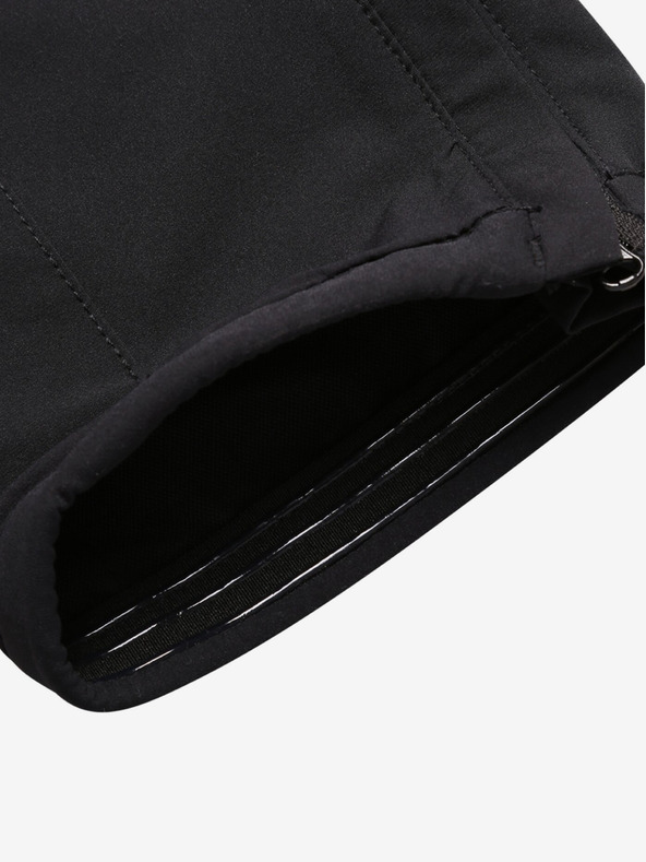 ALPINE PRO Črne moške hlače ALPINE PRO Okem