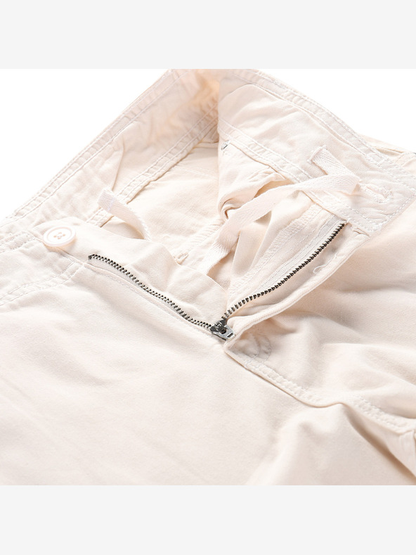 NAX Bež ženske široke hlače NAX Serda