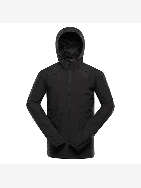NAX Črna moška mestna jakna z membrano NAX Feres