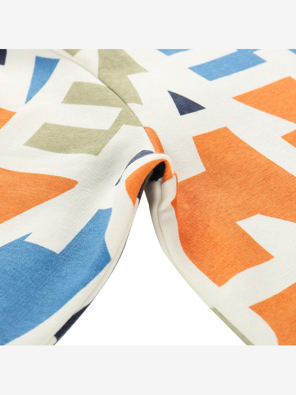 NAX Bež Otroška vzorčasta jopa NAX Dermo