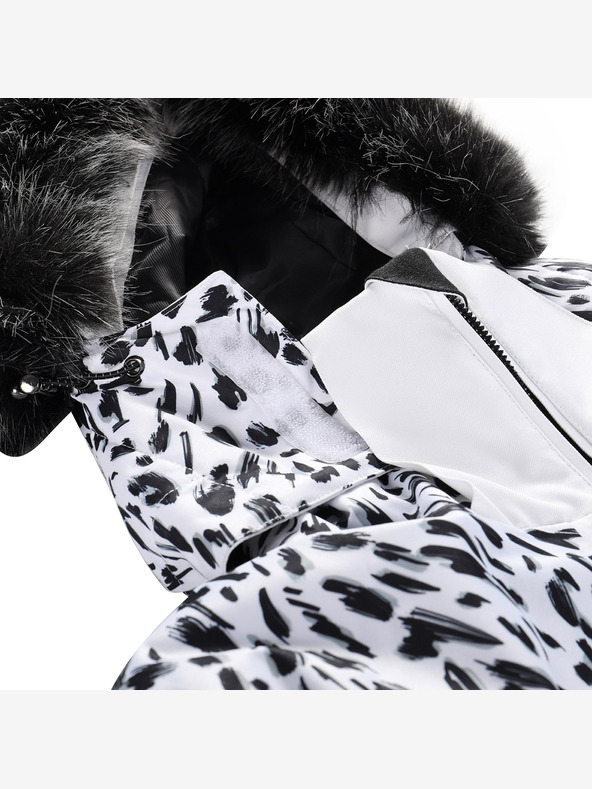 ALPINE PRO Ženski smučarski plašč z membrano PTX ALPINE PRO OLADA bela pb